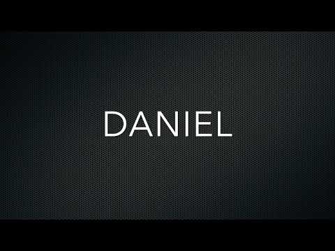 How to Pronounce Daniel