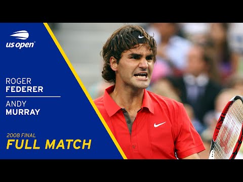 Roger Federer vs Andy Murray Full Match | 2008 US Open Final