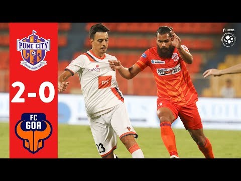 Hero ISL 2018-19 | FC Pune City 2-0 FC Goa | Highlights