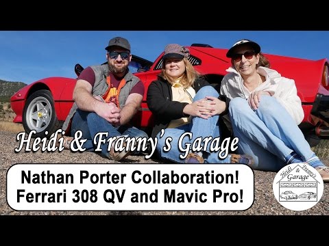 DJI Mavic Pro Footage of Ferrari 308 and Porsche Drive