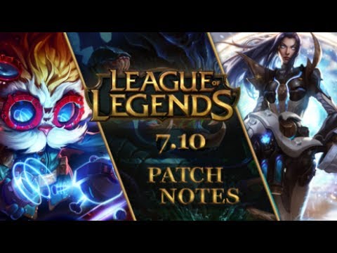 SUMMARY: PATCH NOTES 7.10