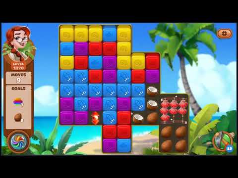 Lost Island Blast Adventure Level 1270 - NO BOOSTERS 🏝️ | SKILLGAMING ✔️