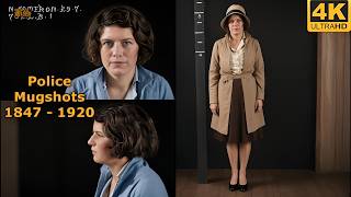 The Oldest Police Mugshots Ever Taken Brought to Life / HD Colorized