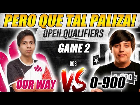 🔥DPC SA - DÍA 2🔥 | 0-900 VS OUR WAY - PERO QUE TAL PALIZA! - GAME 2/bo3 | Open Qualifiers #2 4D