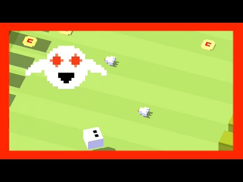 ☆ Forget-Me-Not and his Ghost ☆ Crossy Road - Collect 20 Pink Flowers to see this Annoying Friend!
