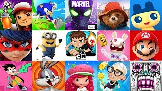 Subway Surfers 2018 New Orleans VS Sonic Dash Spider Man Paddington My Tamagotchi Forever Ben 10