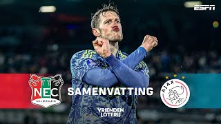 ✨ WOUT WEGHORST goud waard voor AJAX met 2️⃣ GOALS 💪 | samenvatting N.E.C. - Ajax
