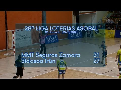 LIGA LOTERIAS ASOBAL J11 MMT Seguros Zamora - Bidasoa Irún 31 - 27