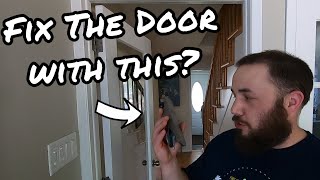 Quick Tip: How to Fix a Sticky Door