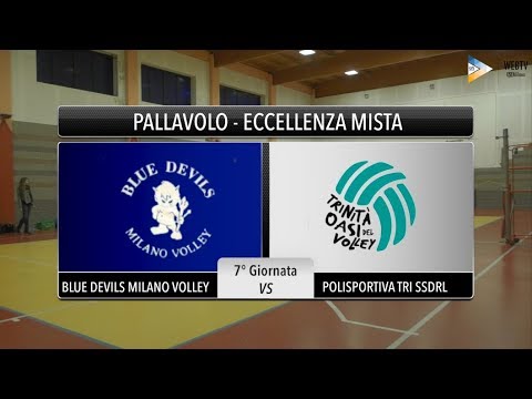 Sintesi Blue Devils Milano Volley - Polisportiva Tri Ssdrl