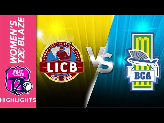 T20 Blaze FINAL 🏆 Match Highlights | Leeward Islands Women vs Barbados Women