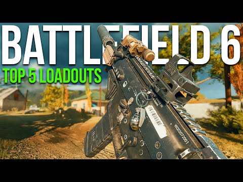 *NEW* Top 5 Meta Loadouts after Update in Battlefield 6! (BF6 Best Weapons)