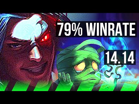 KAYN vs AMUMU (JGL) | 79% winrate, Dominating, 39k DMG | EUNE Master | 14.14