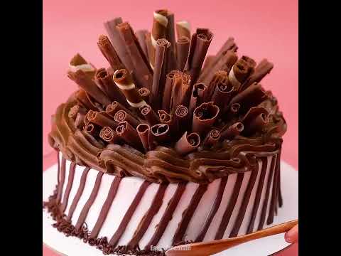 Delicious Chocolate Cake Recipes   So Yummy Chocolate Cake Decorating Ideas   Ea