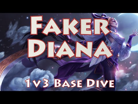 Faker's Diana goes ham and teaches Deft a lesson