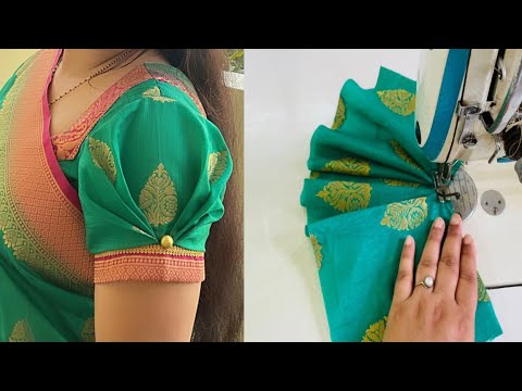 New Model Blouse Sleeves Design Cutting and stitching | Baju Ki Design | Astin Ki Design