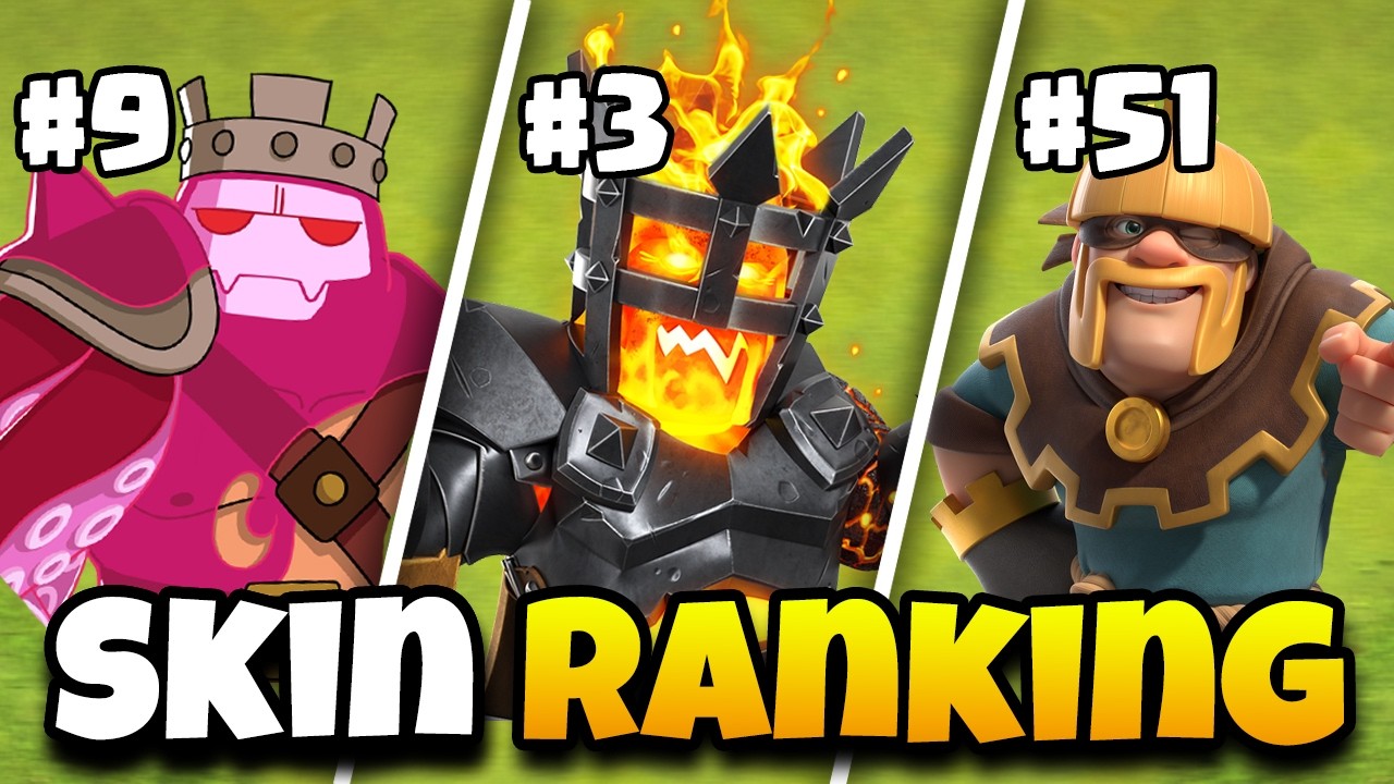 Every Barbarian King Skin Ranked from Worst to Best!