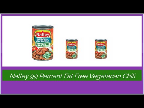 Nalley 99 Percent Fat Free Vegetarian Chili - Daring Reviews