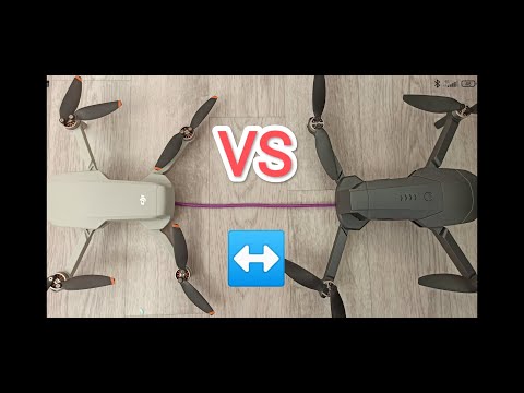 Перетягивание дронов, Dji mini se против sg907 max