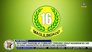 Mga gamit pandigma ng Communist Terrorists Group nasamsam ng 16IB sa serye ng engkwentro