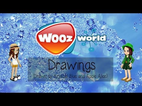 Woozworld Drawings | Krystal Blue