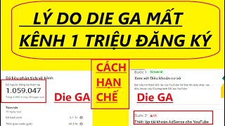 Tắt kiếm tiền vĩnh viễn die ga và cách hạn chế die ga để kiếm tiền view ngoại ngon lành