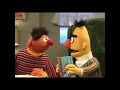 Sesame Street Ernie Is Loud While Bert Reads