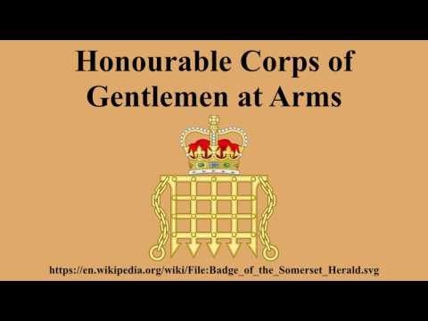 Honourable Corps of Gentlemen at Arms