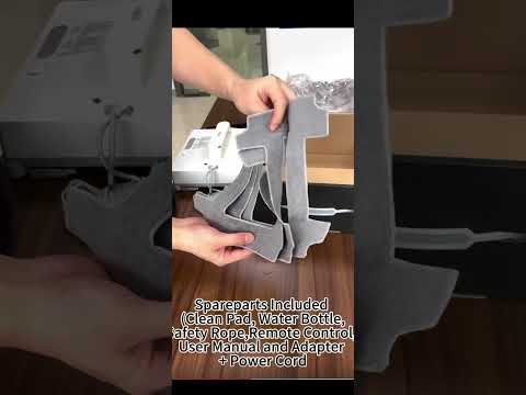 Робот для мытья окон ABIR WD9 White 9000ПА Робот мойщик окон с автоматическим распылением - фото 1 - id-p3178402713