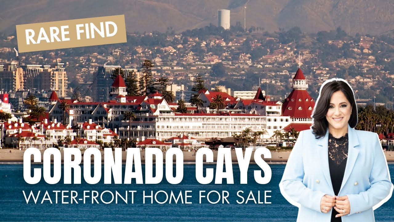 RARE FIND: Coronado Cays Waterfront Home For Sale
