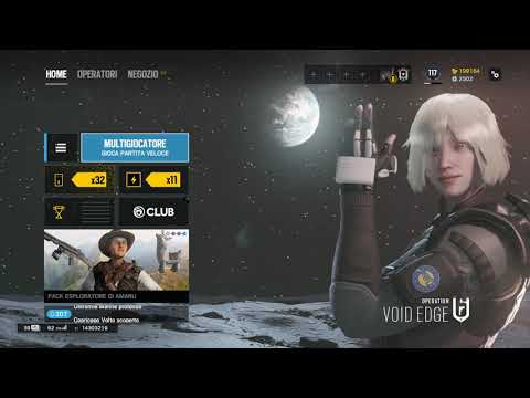 [Tom Clancy's Rainbow Six: Siege] Void Edge - Menu Screen