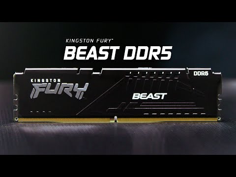 KINGSTON FURY BEAST 32GB DDR5 RGB 4800 MT/S CL 38 KF