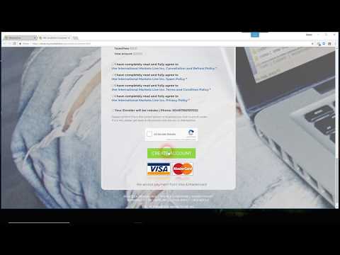 Anmeldung iML - Was muss man bei der Registrierung von iMarketsLive beachten?