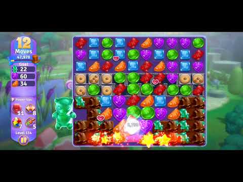Willy Wonka's World of Candy - Level 154 Complete - No Hacks / No Boosters (Android/IOS)