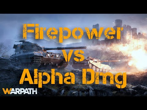 Unit Attributes Guide (Firepower vs Alpha Dmg) - Warpath