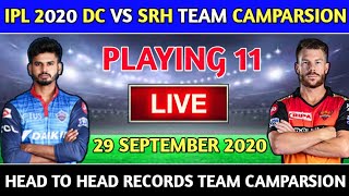 IPL 2020 Match No - 11 DC Vs Srh Live Match | DC Vs SRH Live | DC Vs SRH Live Match