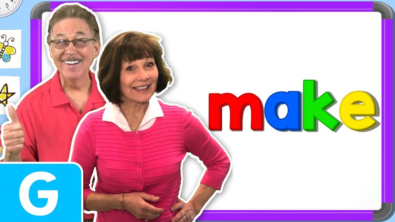 Jan Richardson Sight Words | Level G | Make | Jack Hartmann