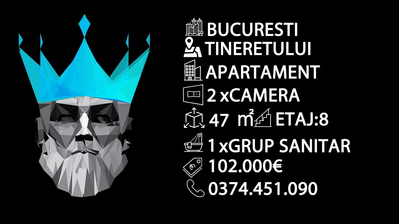 Tur video 2 Camere | Tineretului | AC | Decomandat | Panoramic View | 1 minut metrou
