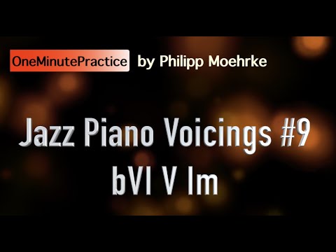 OneMinutePractice - Jazz Piano Voicings #9