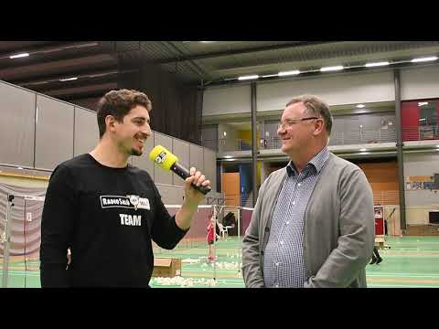 Hylo Badminton Open - Interview mit Frank Liedke, 1. Vorsitzender vom 1. BC Bischmisheim