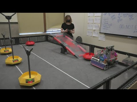 All-girls robotics team from Maine wraps up world championship in Dallas