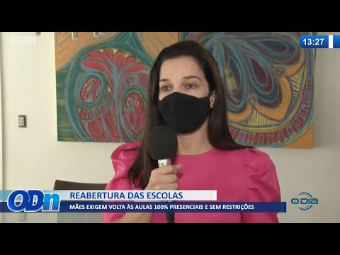 Mães exigem retorno às aulas 100% presenciais e sem restrições 10 01 2022