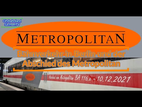 Bahnverkehr in Berlin mit abschied von Metropolitan #trainspotting.lausitz #deutschebahn  #dbregio