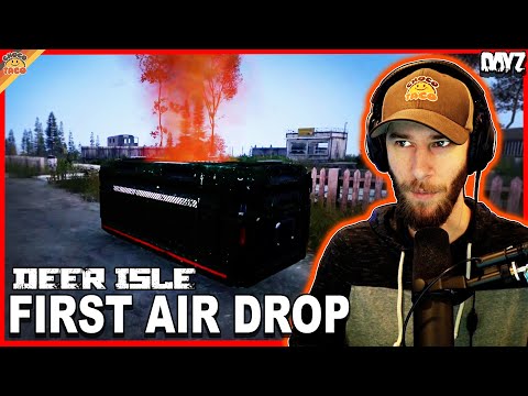 chocoTaco Gets His First Air Drop on Deer Isle - DayZ Gameplay