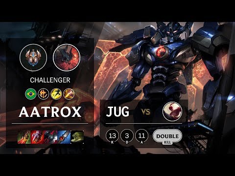 Aatrox Jungle vs Lee Sin - BR Challenger Patch 10.7