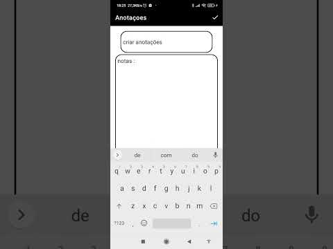 Bloco de Notas,Anotaçoes lista