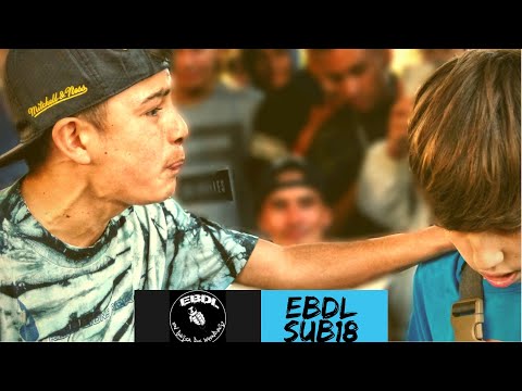 El Menor ( El Barto ) vs Luck Mc ( Acertijo ) - Exhibición - EbdL sub18