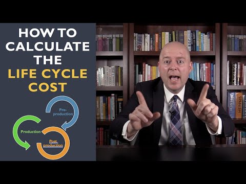 Part of a video titled How to Calculate the Life Cycle Cost - YouTube