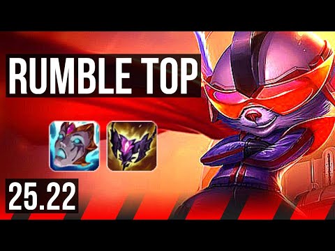 RUMBLE vs JAX (TOP) | 10/1/5, Legendary | KR Grandmaster | 25.22