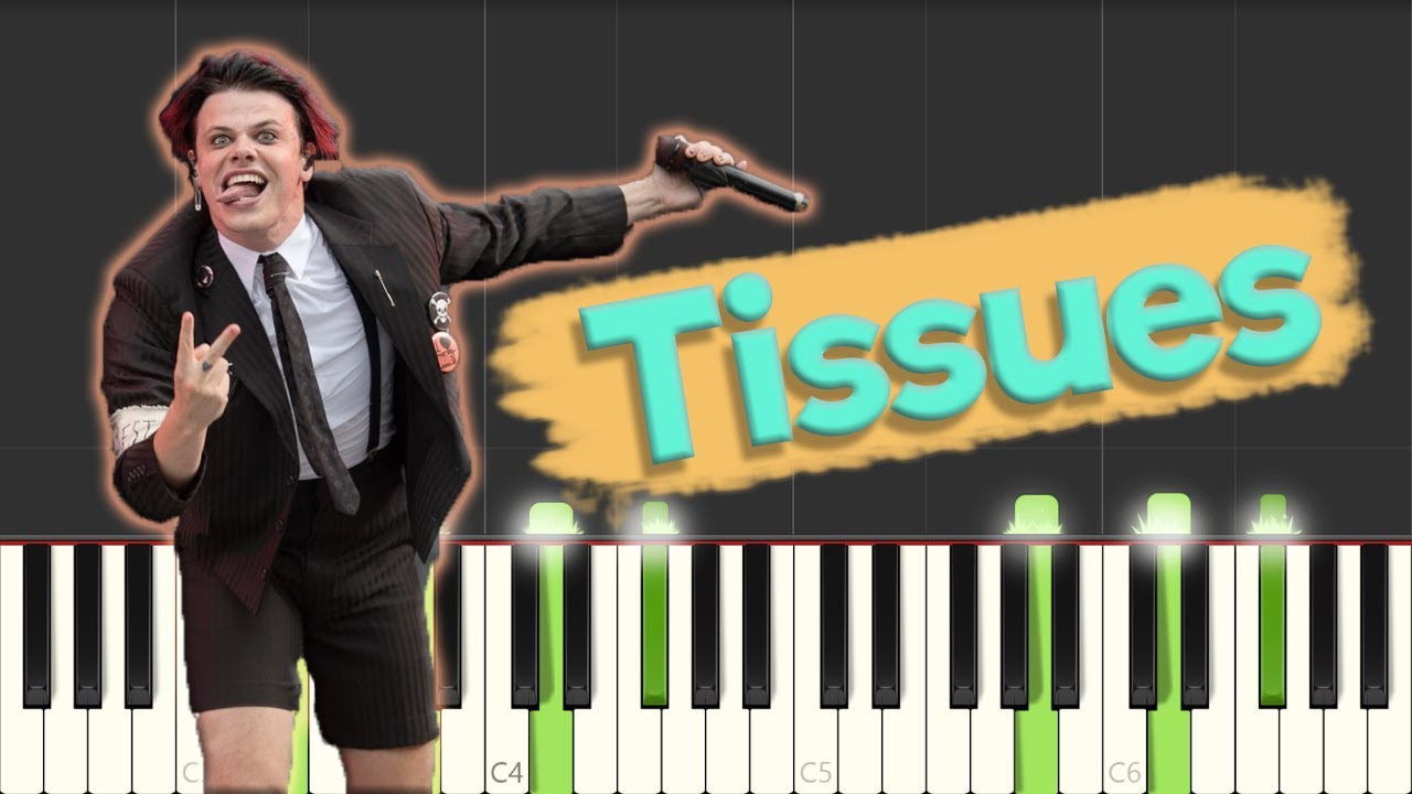 YUNGBLUD - Tissues - Piano Tutorial